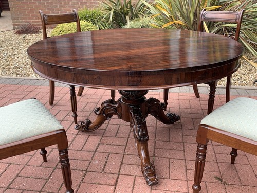 Antique victorian 19c rosewood - antique,