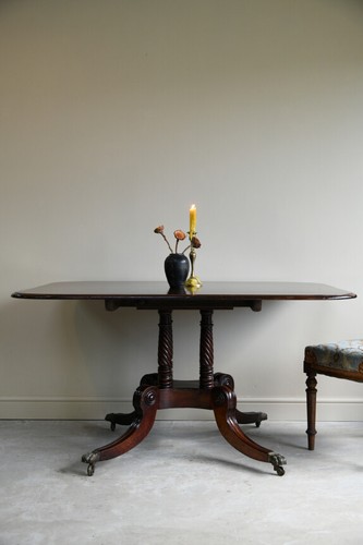Antique regency mahogany - antique, tilt