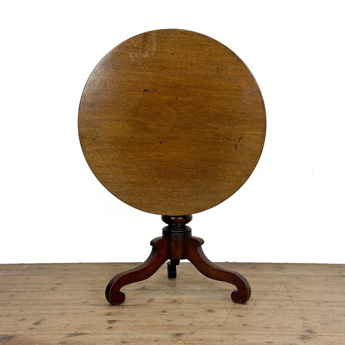 Antique georgian mahogany tilt - mahogany,