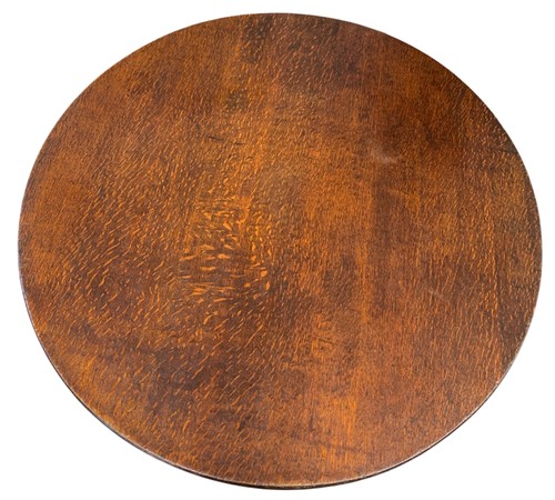 Vintage round wooden - wooden, top