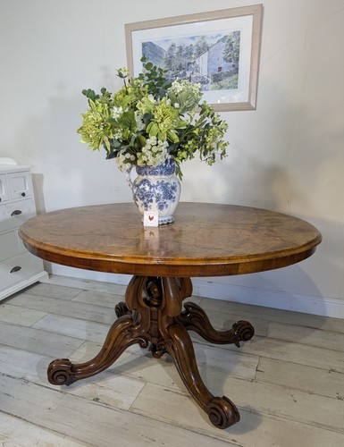 Tilt top loo table antique - loo,
