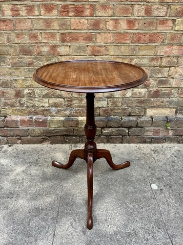 Georgian mahogany tripod - mahogany,