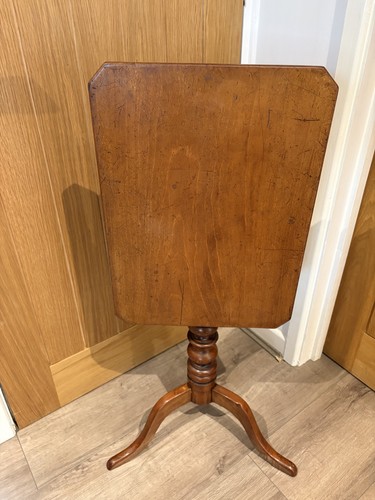 Antique mahogany tilt top - tilt,