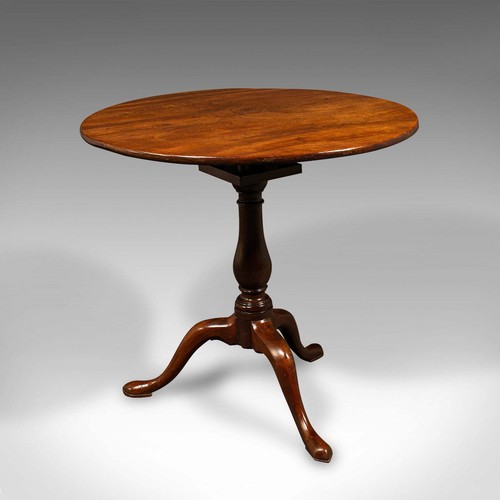 Antique tilt top table - tilt,