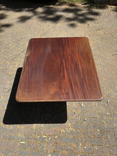 Antique georgian mahogany tilt - mahogany,