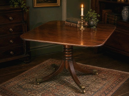 Antique regency mahogany - regency, tilt