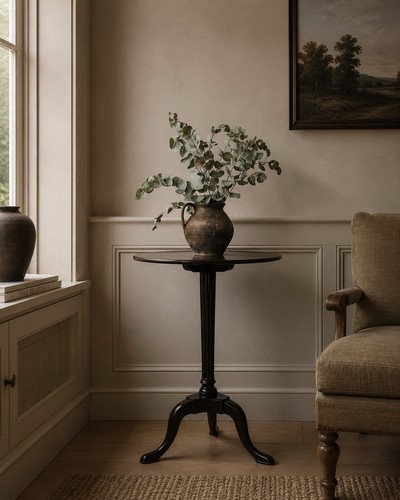 Georgian antique mahogany tilt - georgian,