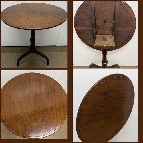 Georgian regency mahogany tilt - regency,