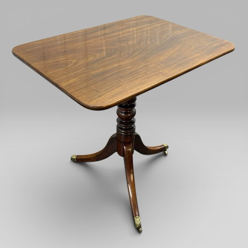Antique regency mahogany tilt - antique,