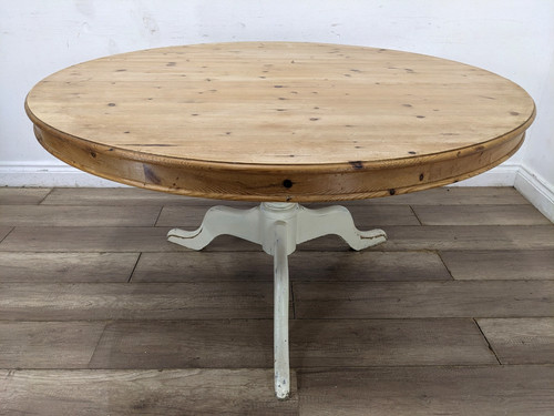 Dining table vintage - table, pine