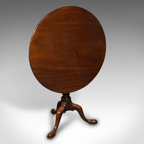 Antique tilt top table - tilt,